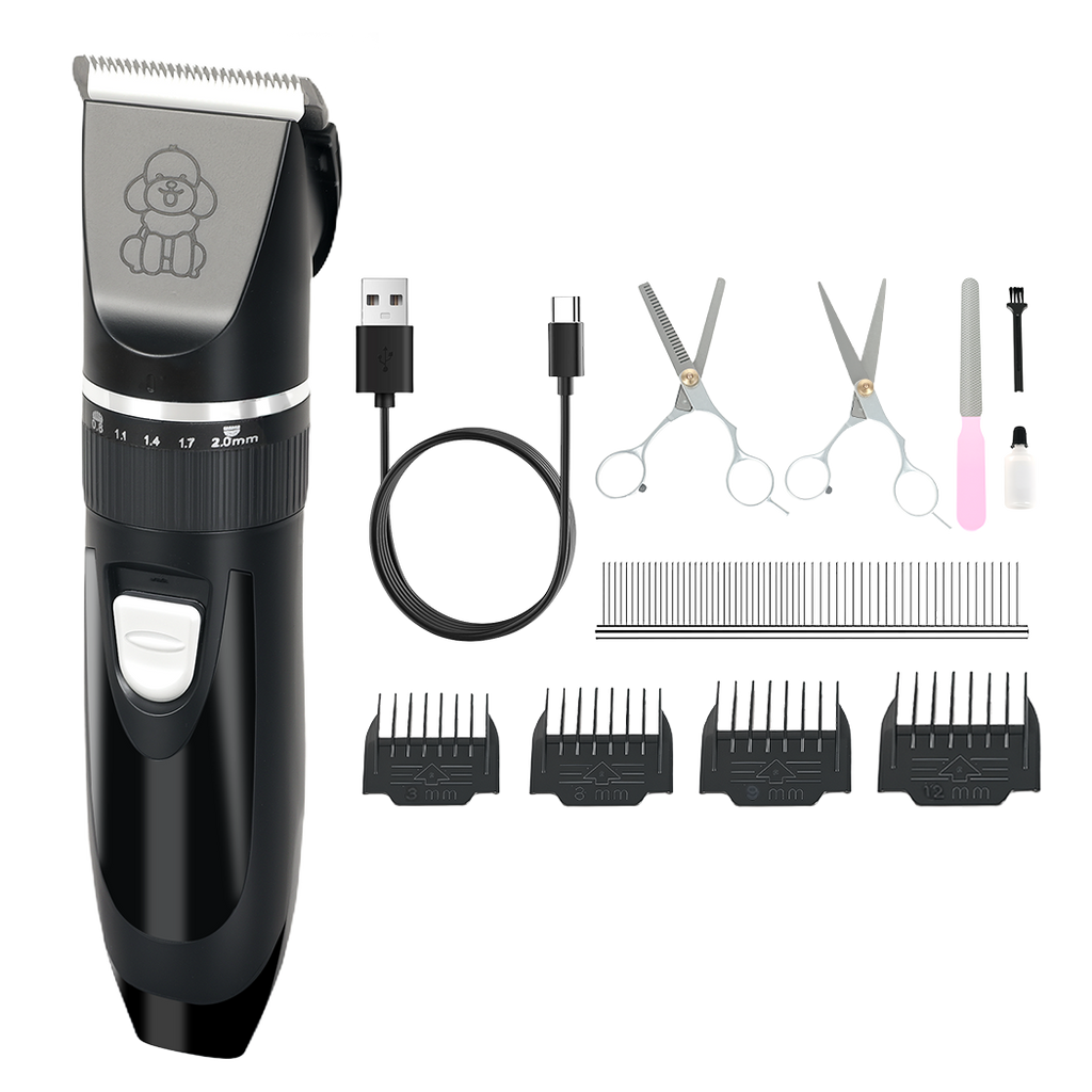 Pawz Pet Clipper Cat Dog Grooming Trimmer Shaver Kit