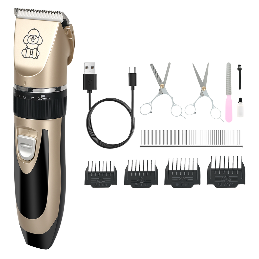 Pawz Pet Clipper Cat Dog Grooming Trimmer Shaver Kit