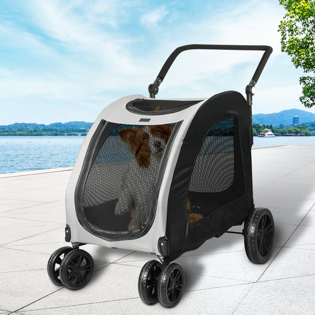 PaWz Pet Dog Stroller Pram Carrier Cat