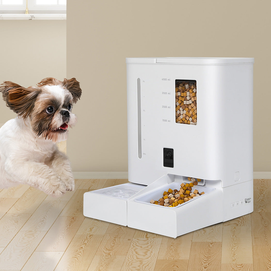 Pawz 2-in-1 Automatic Pet Cat Dog Feeder Water Set
