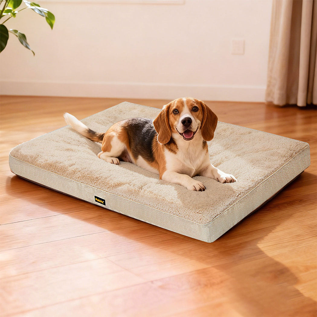 Pawz Dog Bed Soft Pet Mat Cushion Removable Washable