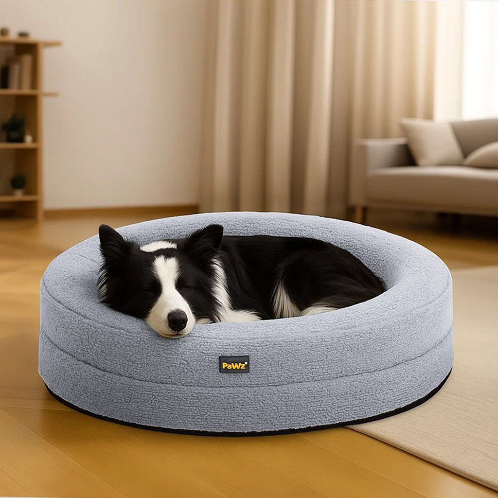 Pawz Pet Orthopedic Calming Bed Memory Foam Dog Sofa