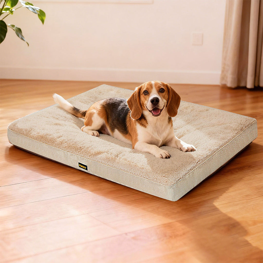 Pawz Dog Bed Soft Pet Mat Cushion Removable Washable