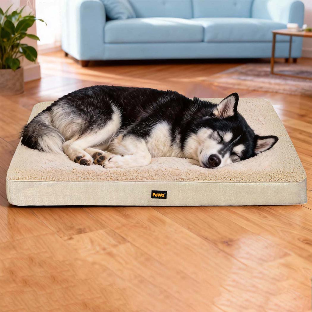 Pawz Dog Bed Soft Pet Mat Cushion Removable Washable