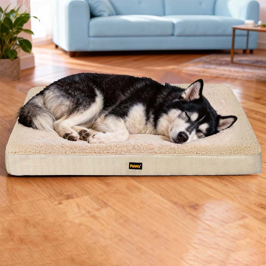 Pawz Dog Bed Soft Pet Mat Cushion Removable Washable