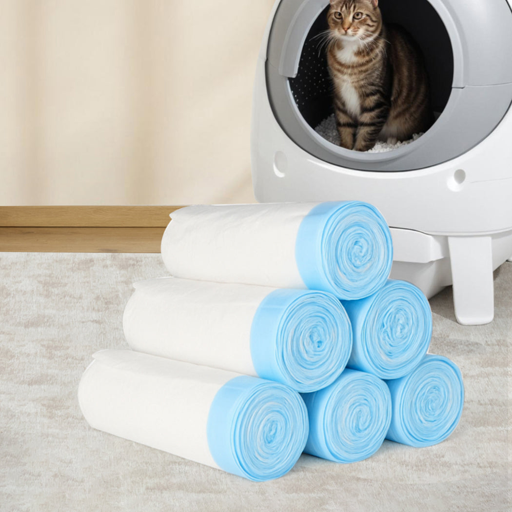 PaWz Waste Bag 6 Rolls 120Pcs Disposable