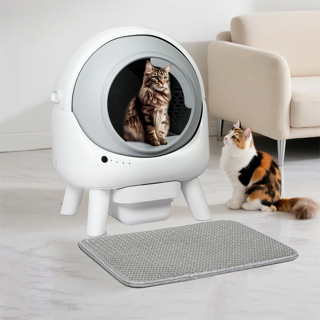 Pawz Cat Litter Mat Large Litter Box Pet Trapping Sifting Mats Waterproof Tray
