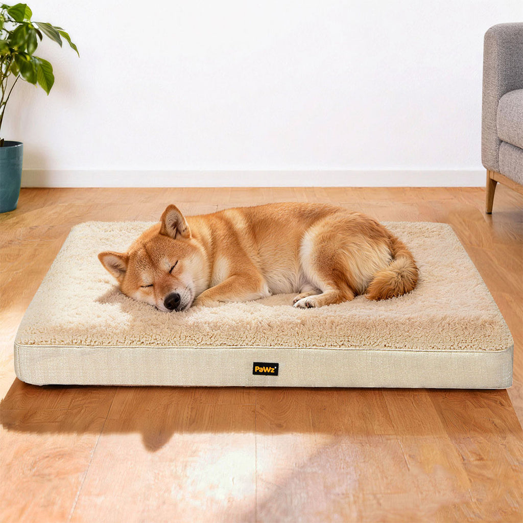 Pawz Dog Bed Soft Pet Mat Cushion Removable Washable