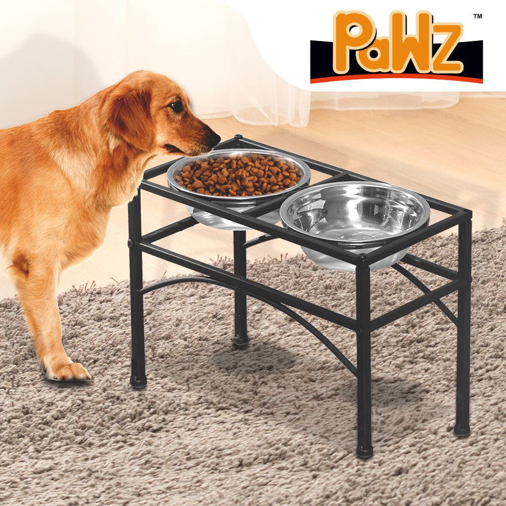 PaWz Dual Elevated Raised Pet Dog Puppy Large