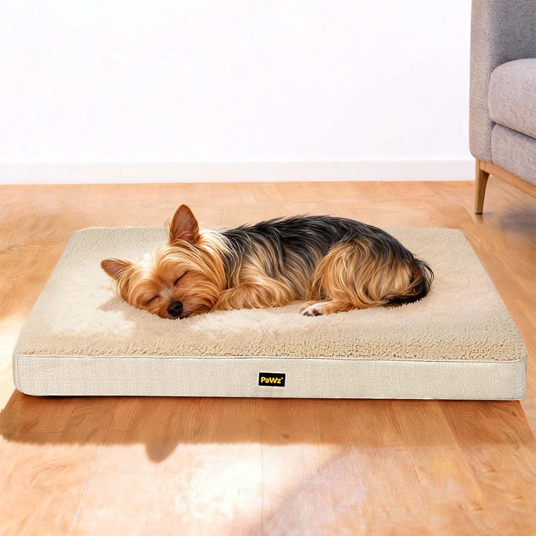 Pawz Dog Bed Soft Pet Mat Cushion Removable Washable