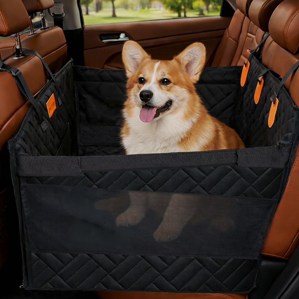 Pawz Dog Car Seat Bed Rear Safety Protector Pet Hammock Non Slip Waterproof