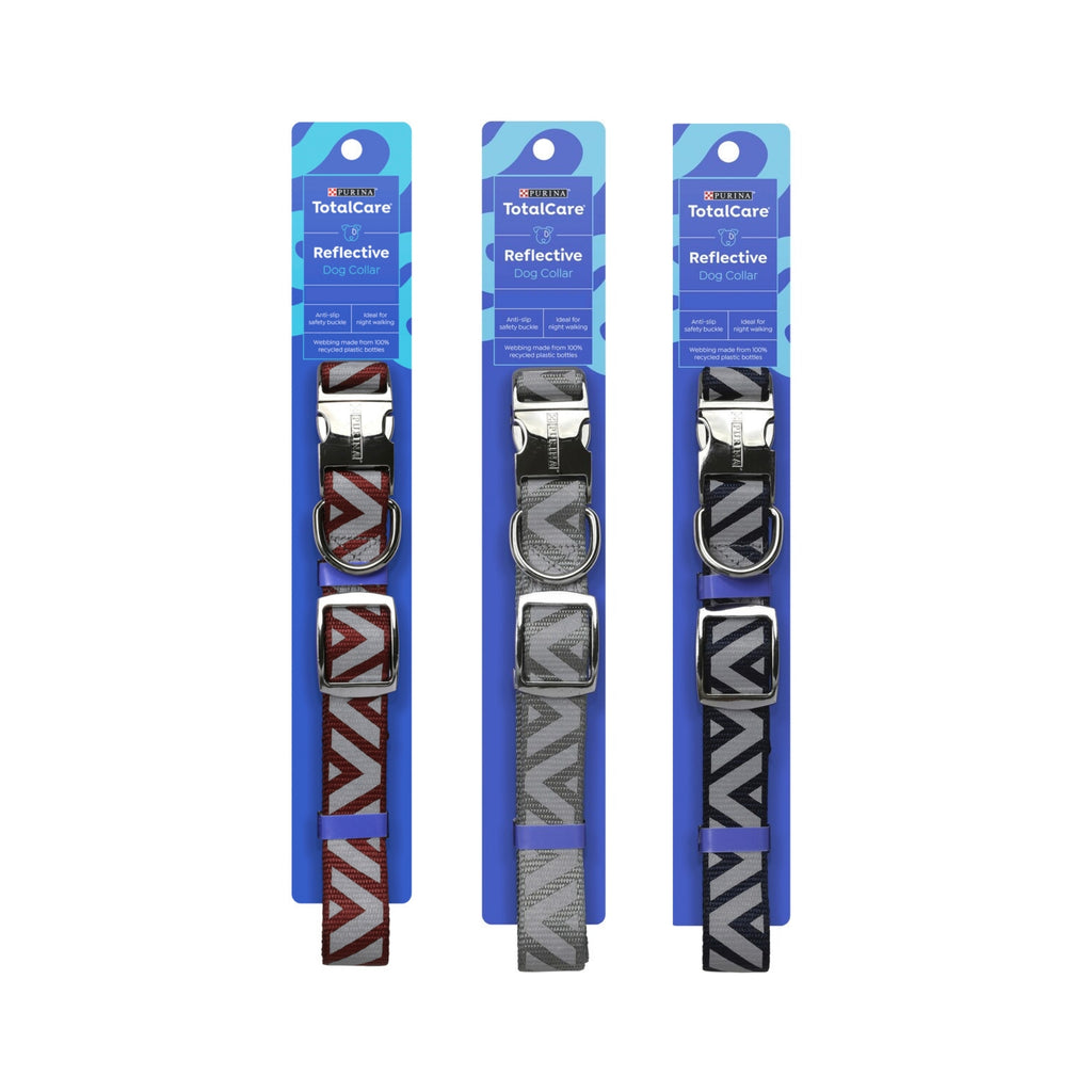 Purina Dog Reflective Large Fits 45 to 75cm Collar Colour Randomly Chosen x1