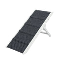PaWz Adjustable Dog Ramp Height Stair White