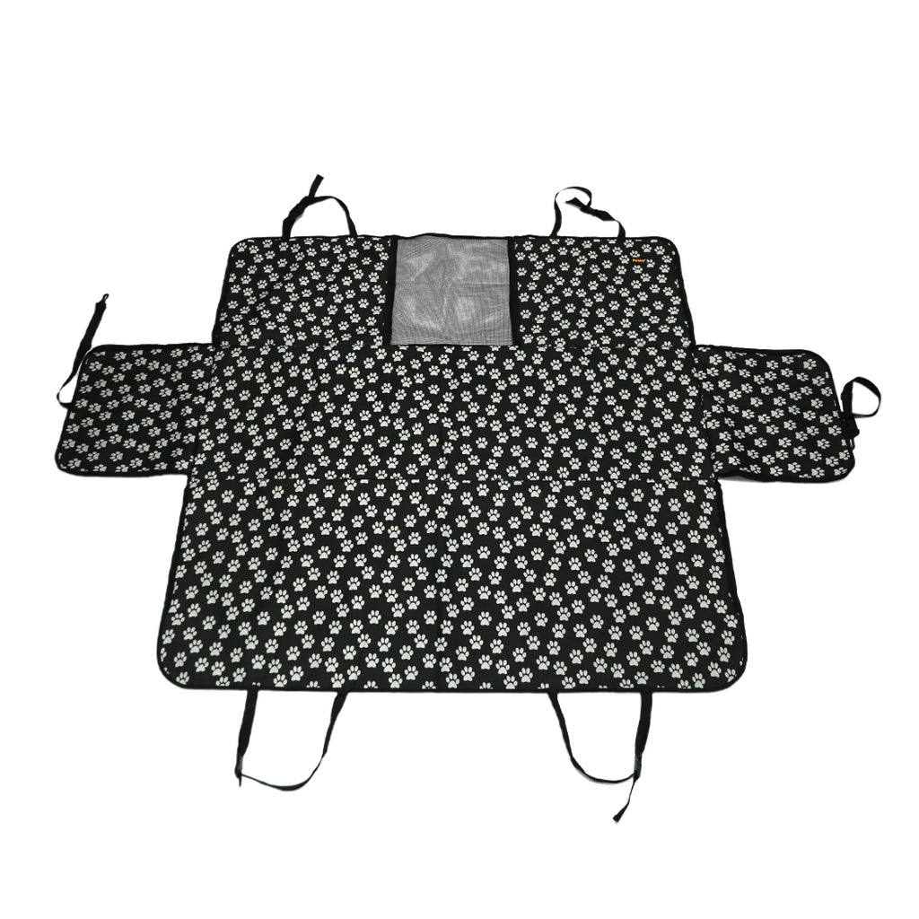 PaWz Pet Back Car Seat Cover Hammock Black