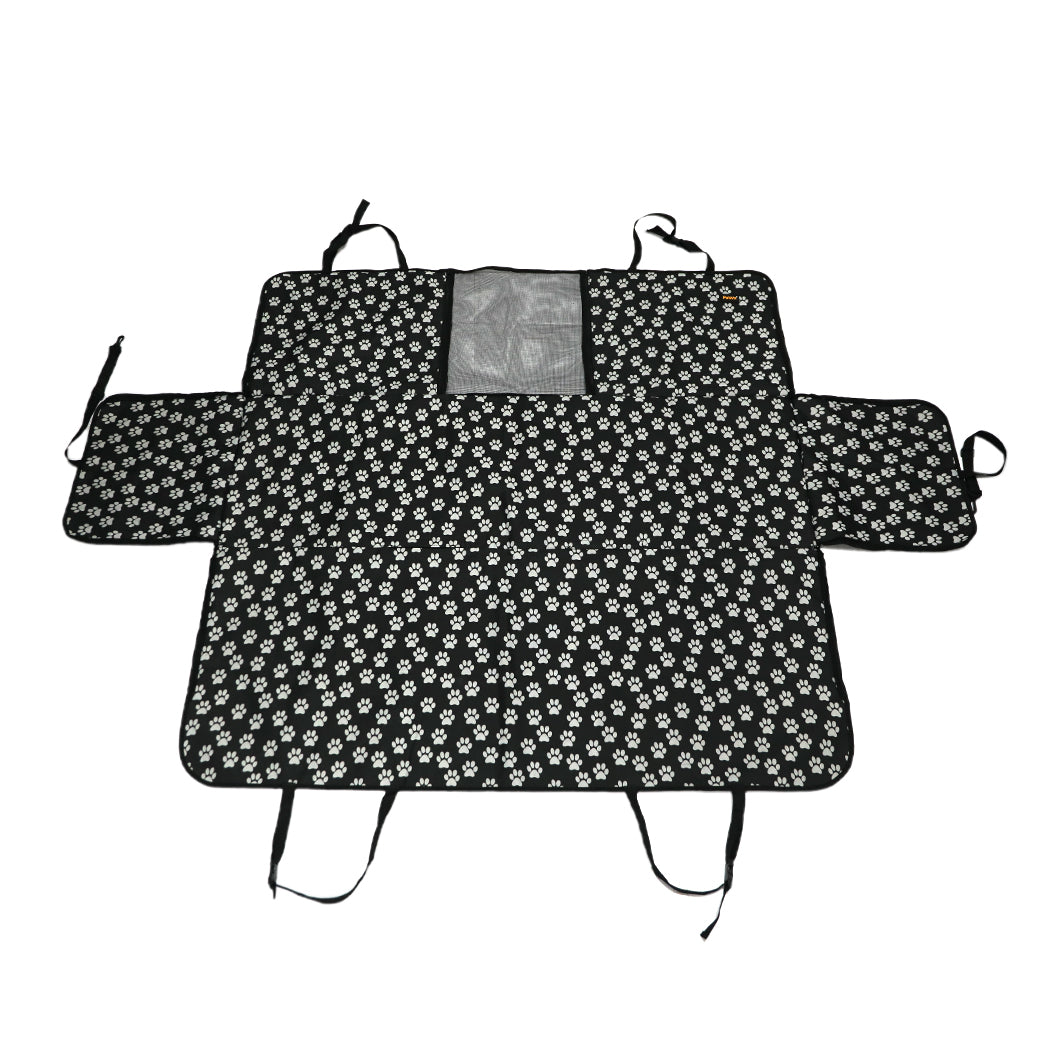 PaWz Pet Back Car Seat Cover Hammock Black