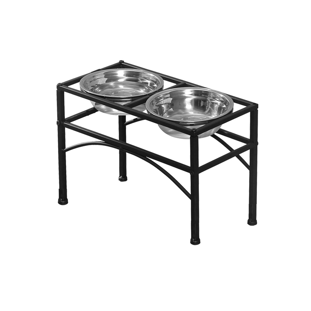 PaWz Dual Elevated Raised Pet Dog Feeder Medium