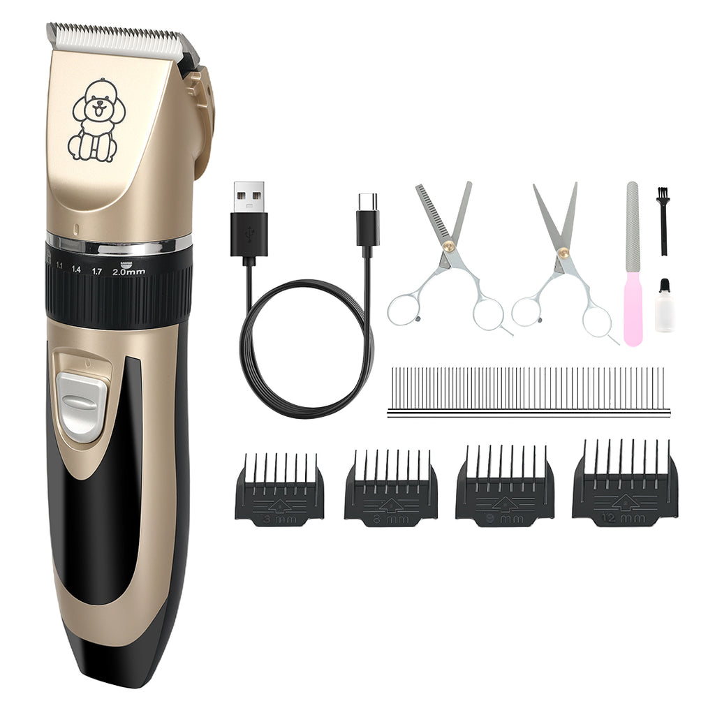 Pawz Pet Clipper Cat Dog Grooming Trimmer Shaver Kit