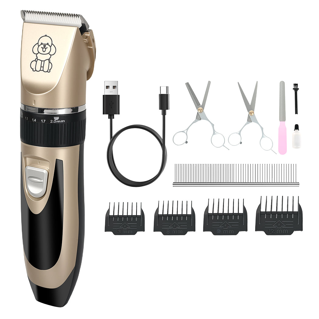 Pawz Pet Clipper Cat Dog Grooming Trimmer Shaver Kit