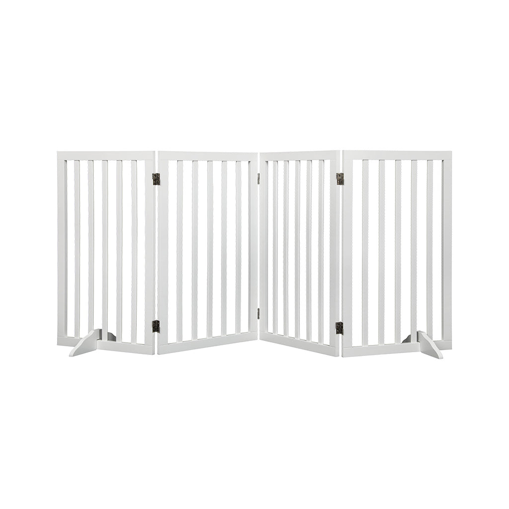 PaWz Wooden Pet Gate Dog Fence Safety White 800x 3MM