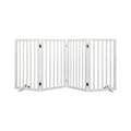 PaWz Wooden Pet Gate Dog Fence Safety White 800x 3MM