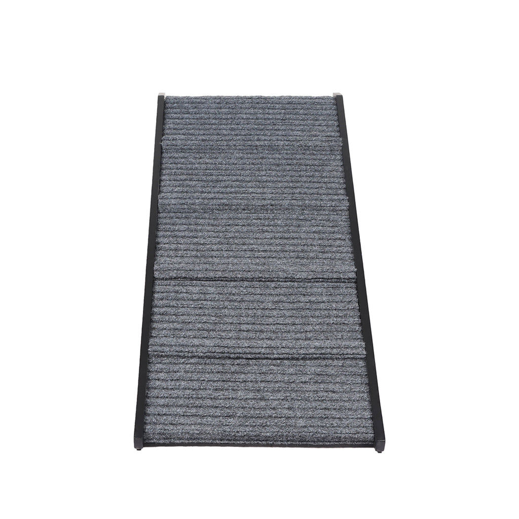 PaWz Adjustable Dog Ramp Height Stair Black