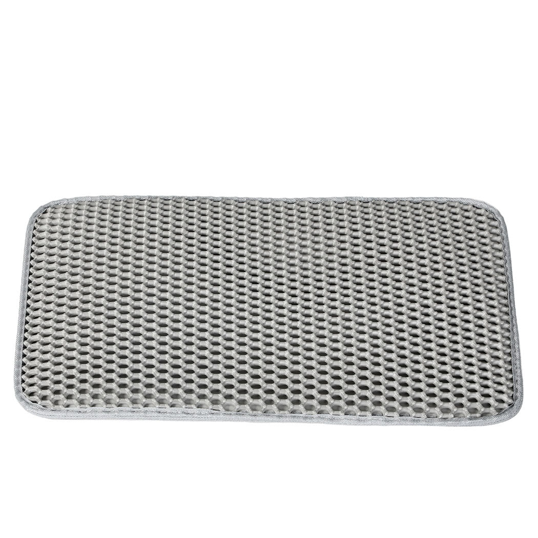 Pawz Cat Litter Mat Large Litter Box Pet Trapping Sifting Mats Waterproof Tray
