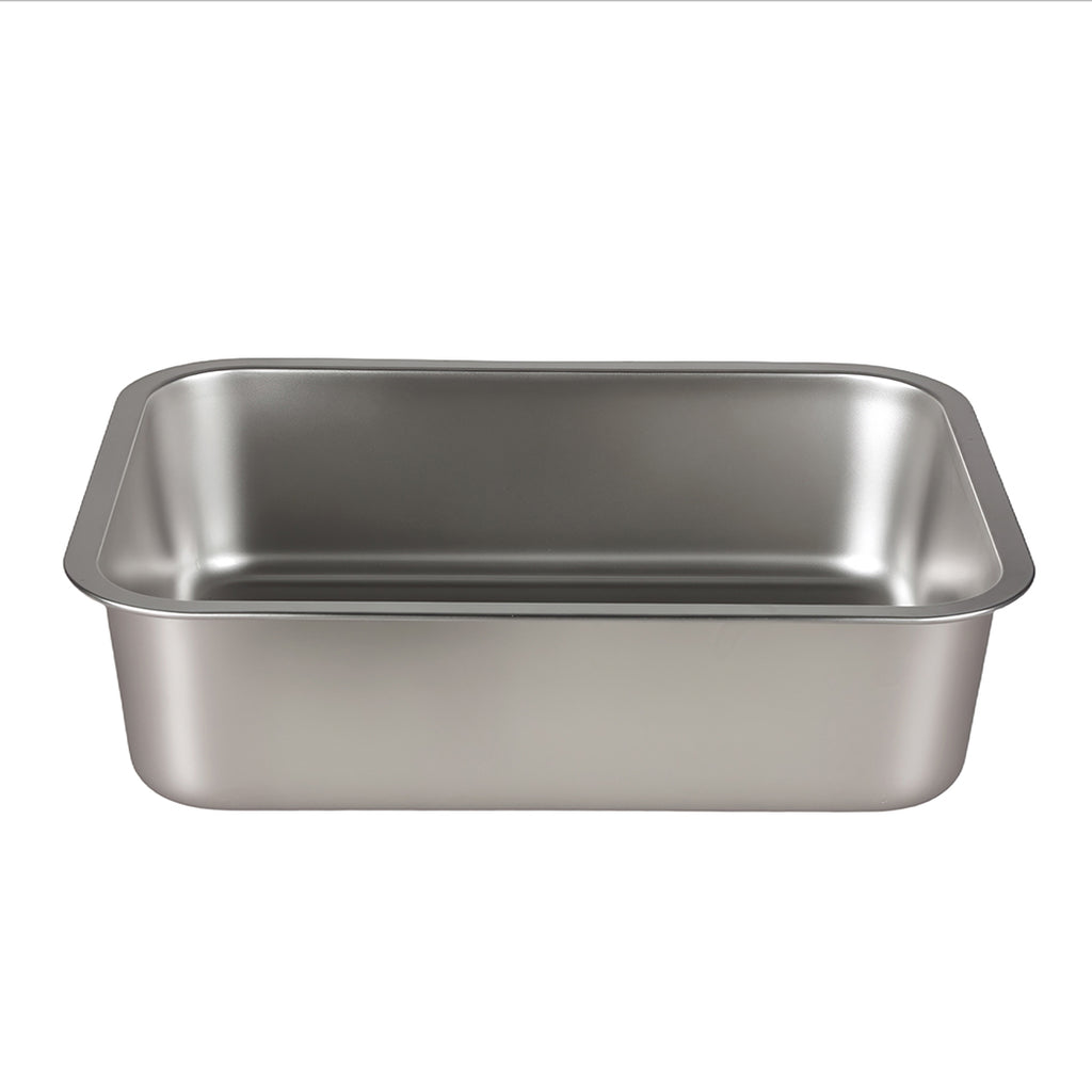 Pawz Stainless Steel Cats Litter Box 10cm Height Small Animals Easy Entry Clean