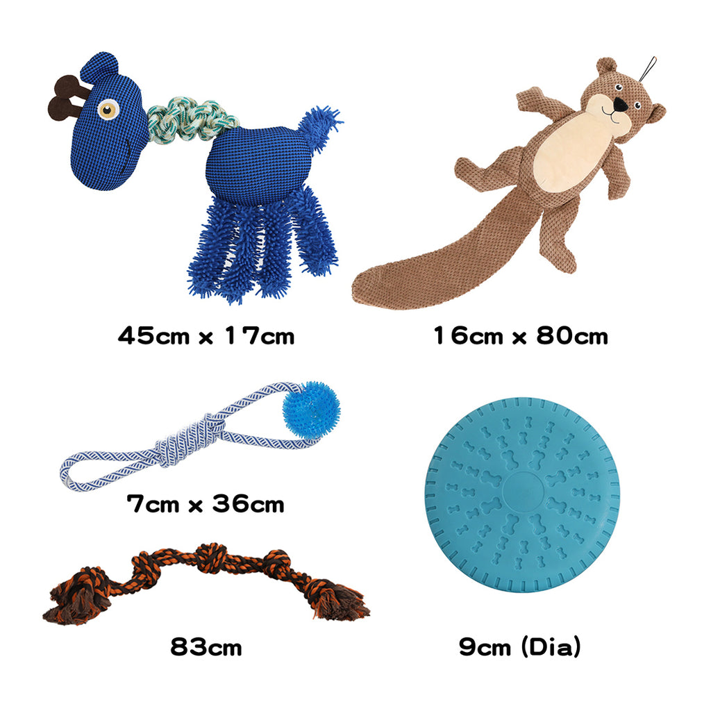 PaWz Dog Chew Toys Squeaky Puppy Pet