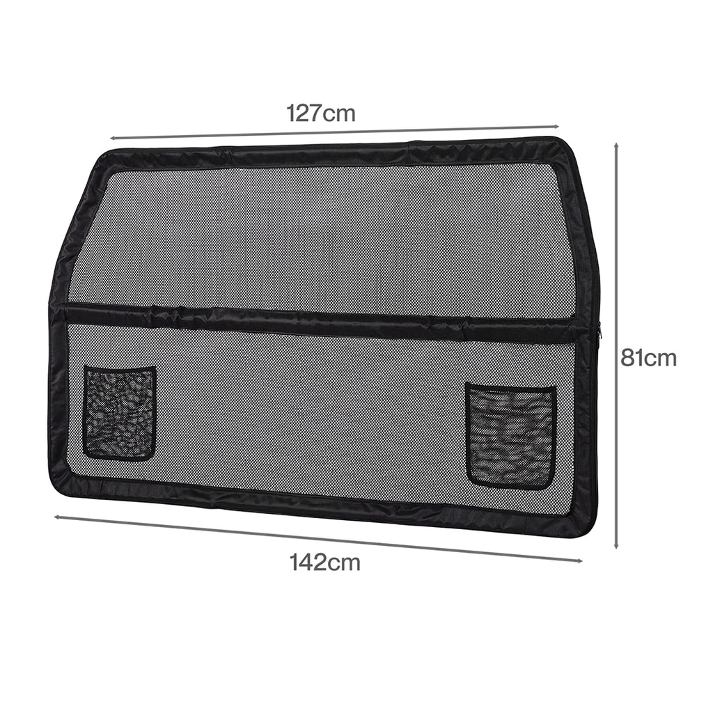 Pawz Dog Car Barrier Guard Back Seat Safety Protector Mesh Net Pet Large Divider