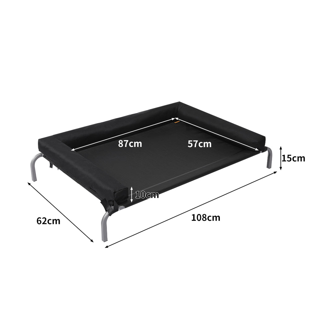 PaWz Elevated Pet Bed Dog Puppy Cat L Large