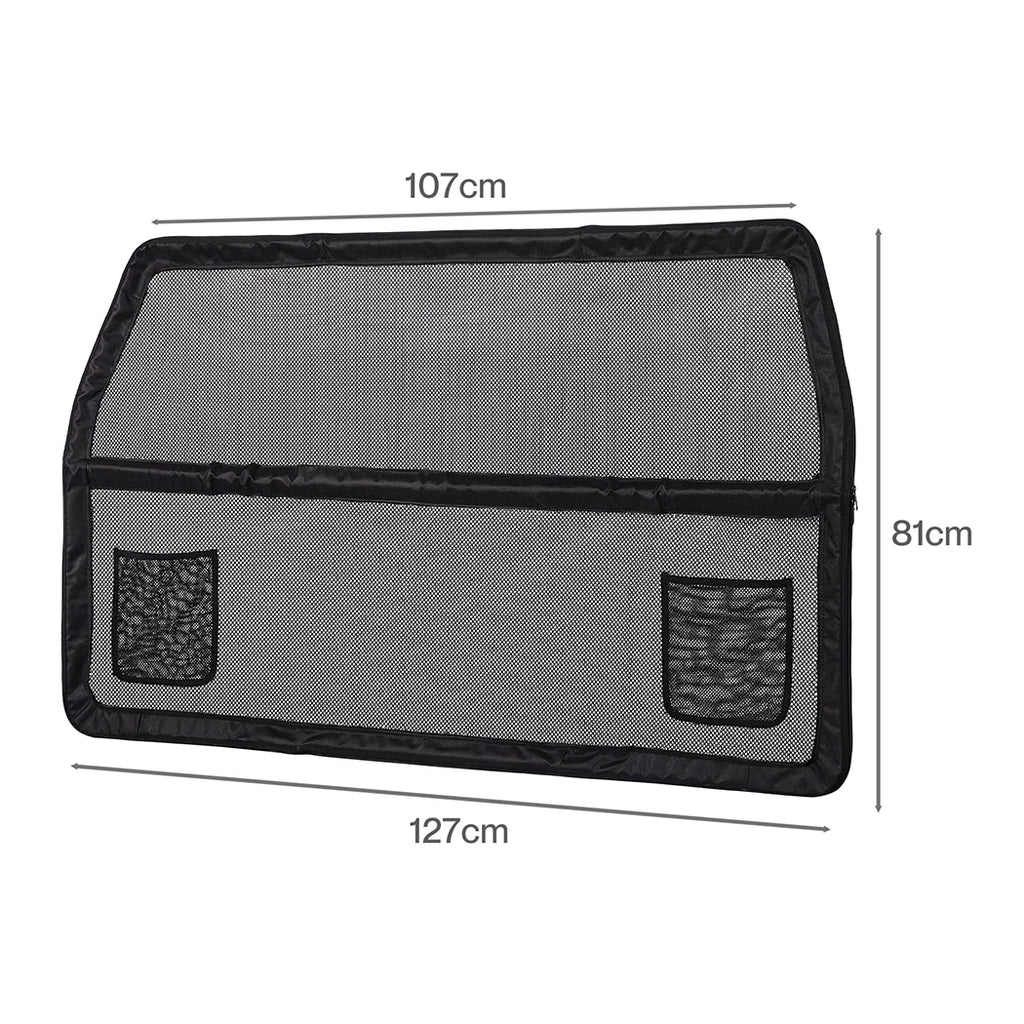 Pawz Dog Car Barrier Guard Back Seat Safety Protector Mesh Net Pet Small Divider
