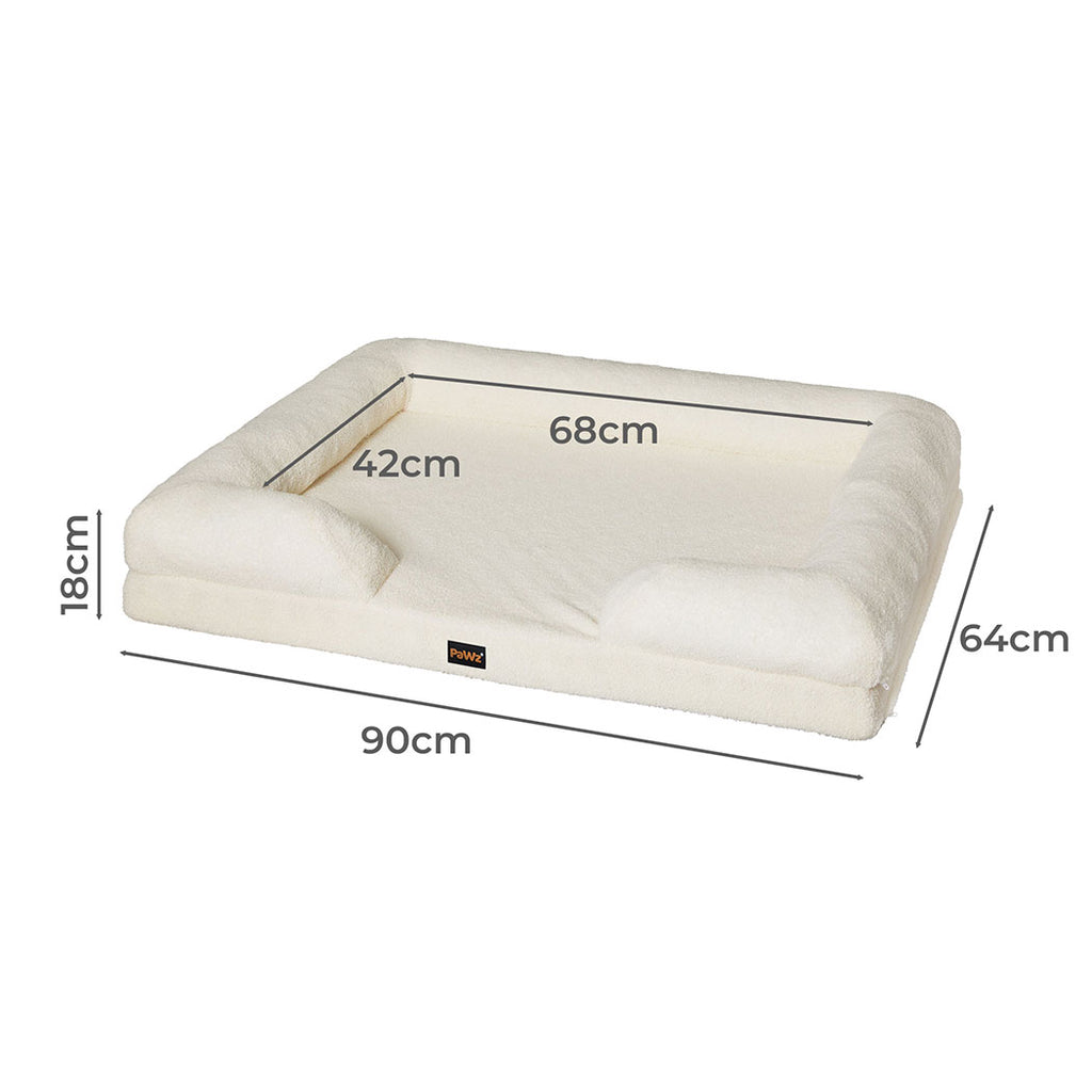 PaWz Memory Foam Pet Sofa Bed