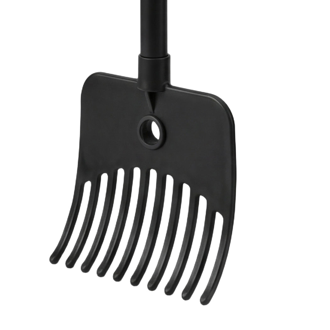 Pawz Pooper Scooper Rake Kit Long Handle Dog Poop Picker Easy Pickup Outdoor