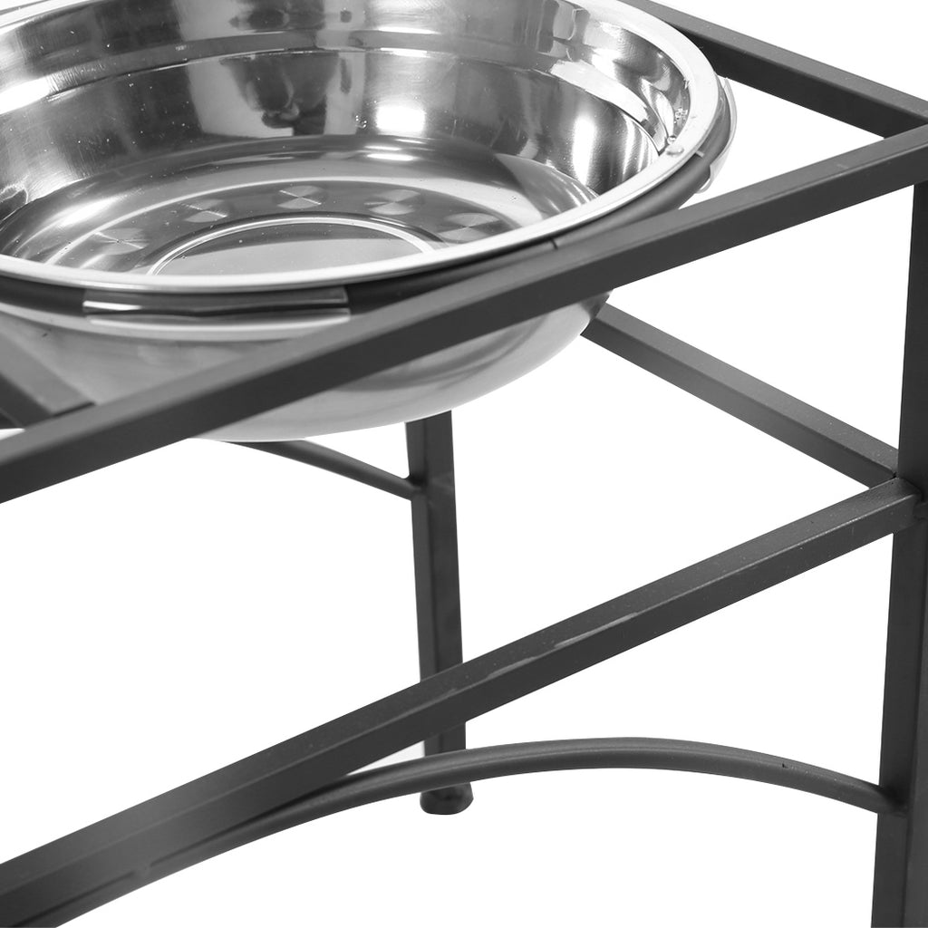PaWz Dual Elevated Raised Pet Dog Feeder Small