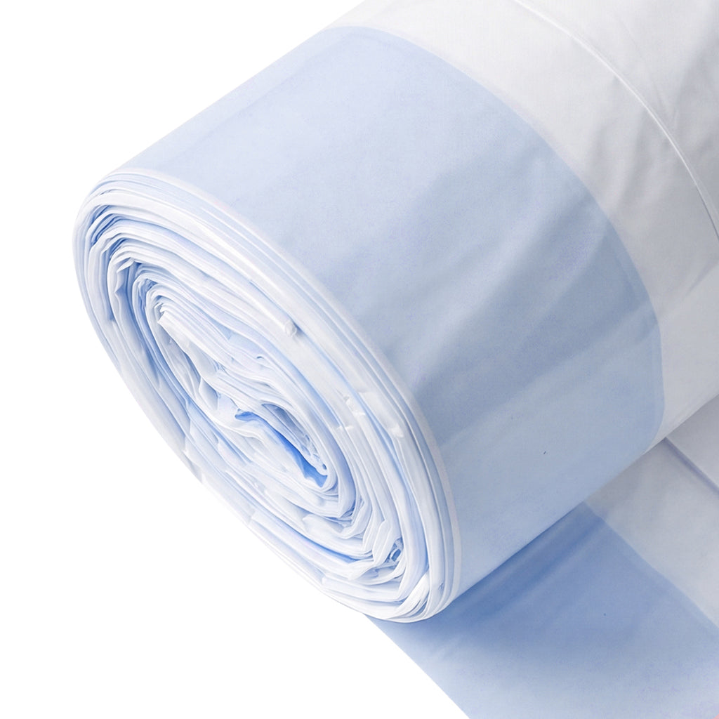 Pawz Cat Litter Bags 45 x 50cm 10kg 2Rolls 40ct Drawstring HDPE White Blue