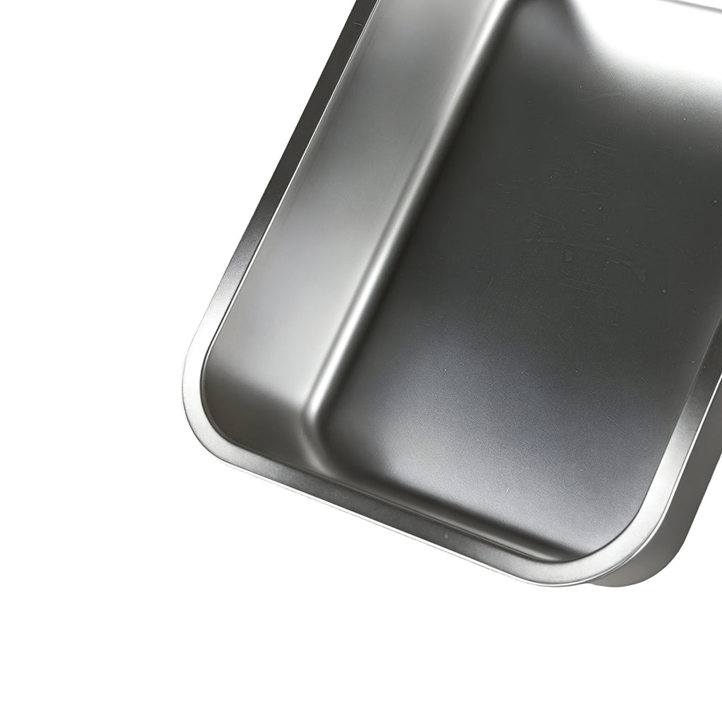Pawz Stainless Steel Cats Litter Box 10cm Height Small Animals Easy Entry Clean