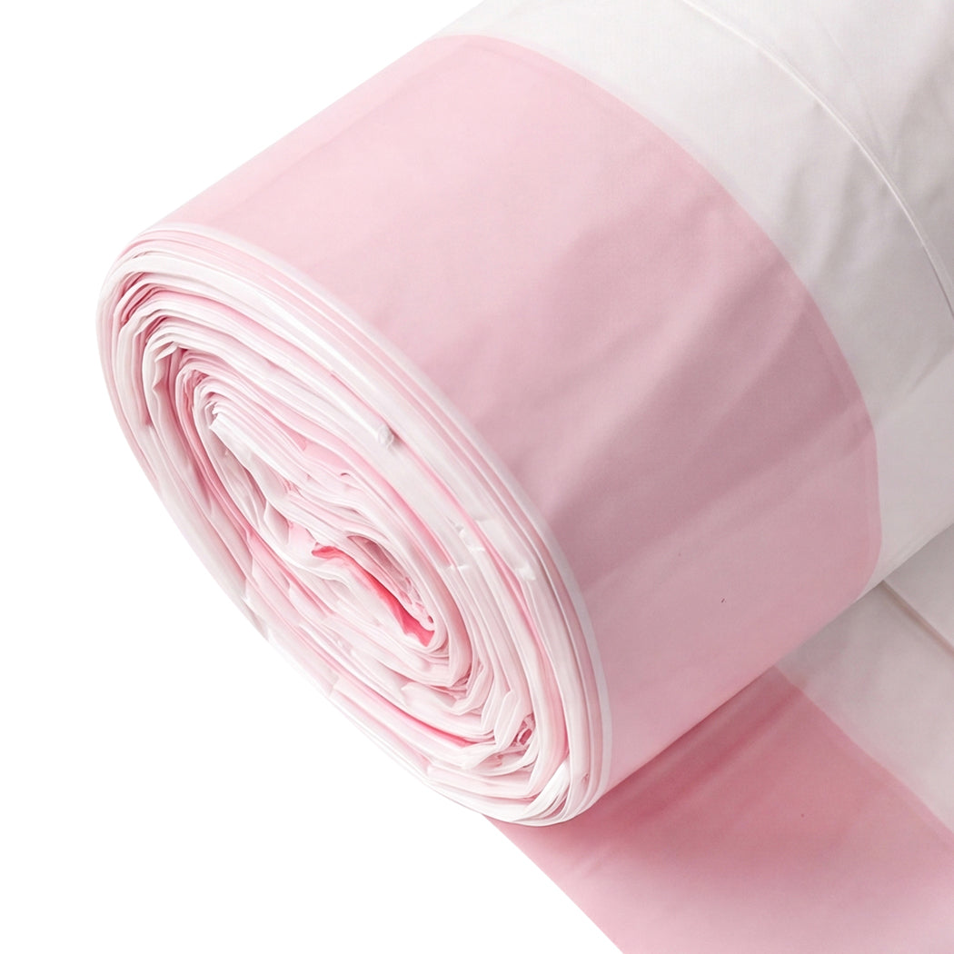 Pawz Cat Litter Bags 120 Count Drawstring 64 x 40cm 10kg HDPE White Pink