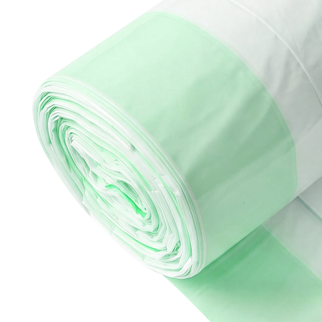 Pawz Cat Litter Bags 30 Pcs 94 x 45cm Drawstring 10kg HDPE White Green
