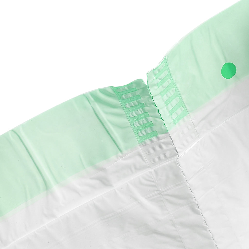 Pawz Cat Litter Bags 30 Pcs 94 x 45cm Drawstring 10kg HDPE White Green